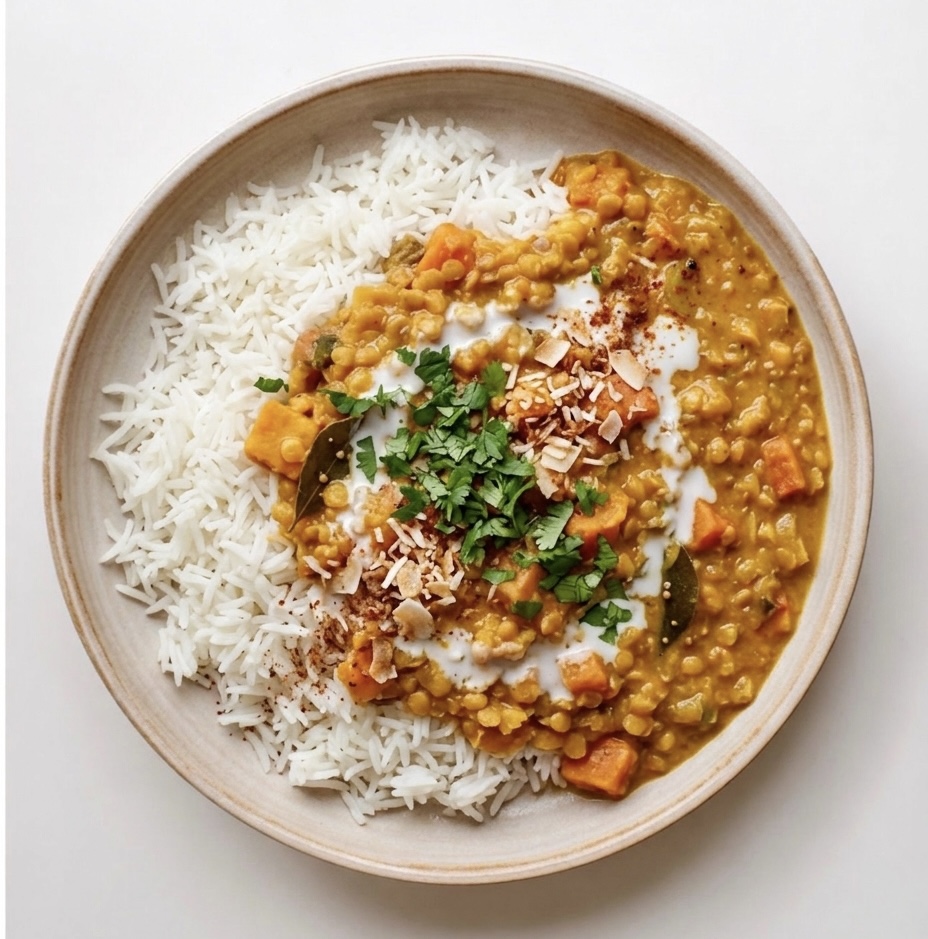 Coconut Red Lentil Stew