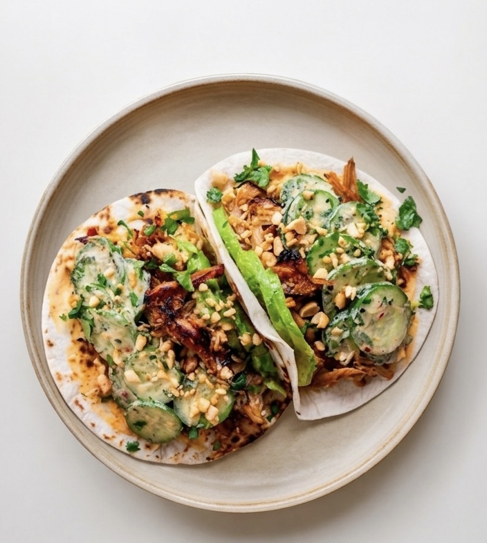 Teriyaki Chicken Tacos 